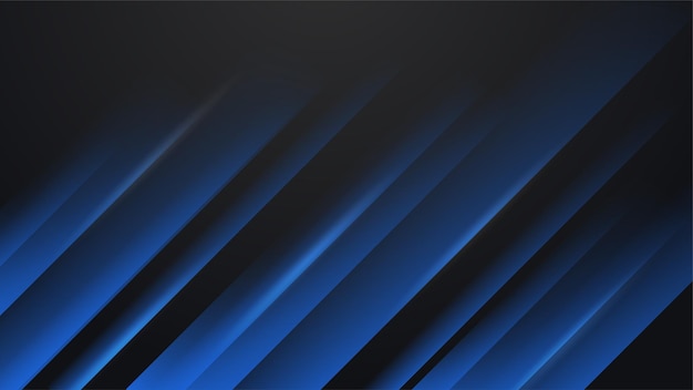 Blue abstract futuristic geometric poly technology background Science and technology Vector illustration