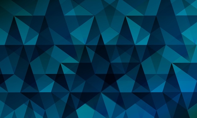blue abstract polygonal vector background triangular design for your business