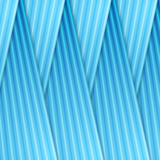 Blue abstract smooth lines material background