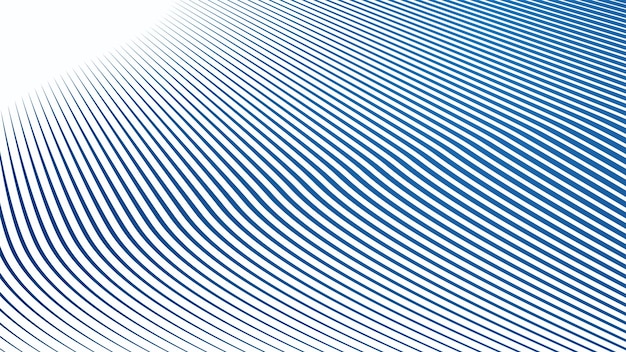 Blue abstract stripes line background vector image