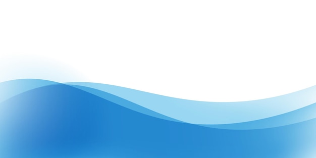 blue abstract wave transparency background modern concept