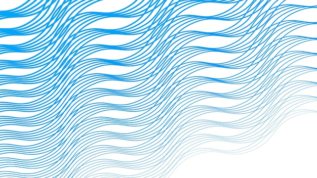 Blue abstract with seamless zig zag line pattern background