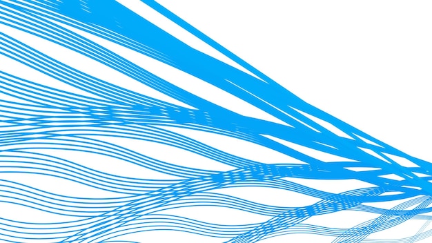 blue abstract with seamless zig zag line pattern background