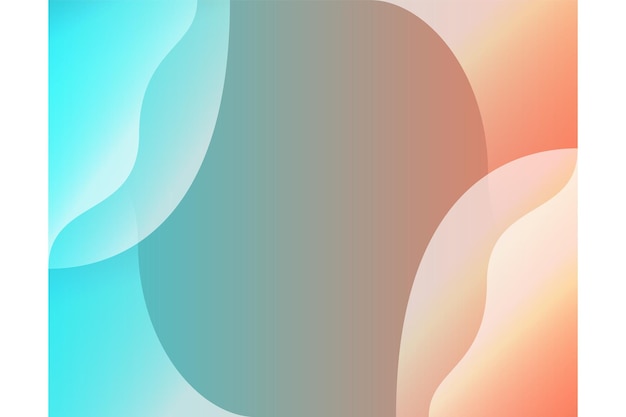 Blue And Orange Abstract Background