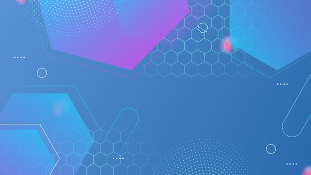 blue and purple violet vector gradient abstract background with shapes elements