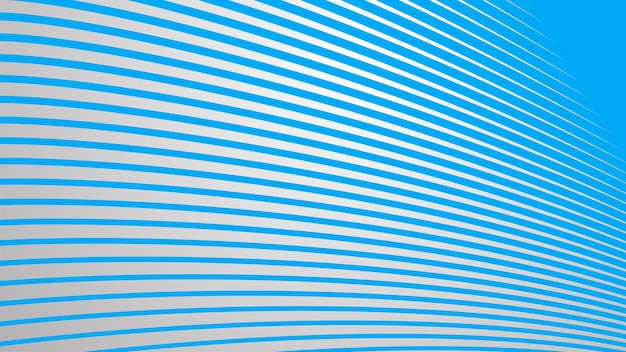 blue curve line abstract background vector image