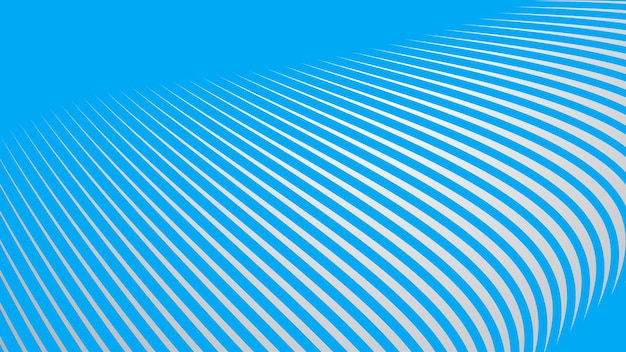 blue curve line abstract background vector image