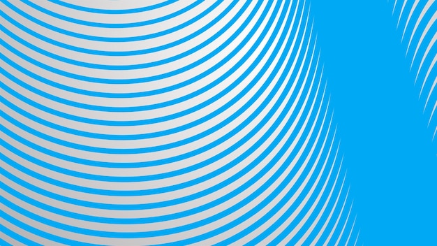 blue curve line abstract background vector image