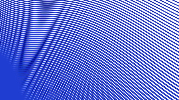Blue dynamic curve line abstract background vector image