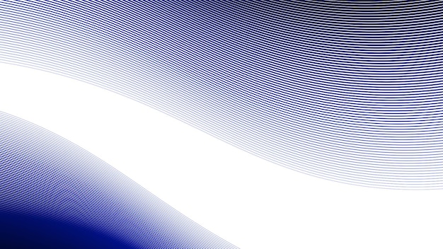 Blue dynamic curve line abstract background vector image