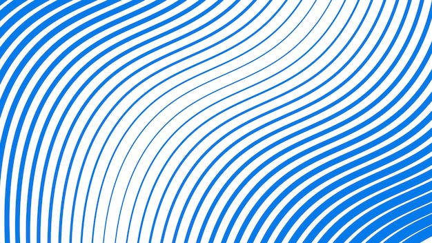 Blue gradient background with stripes curve line for backdrop or presentation