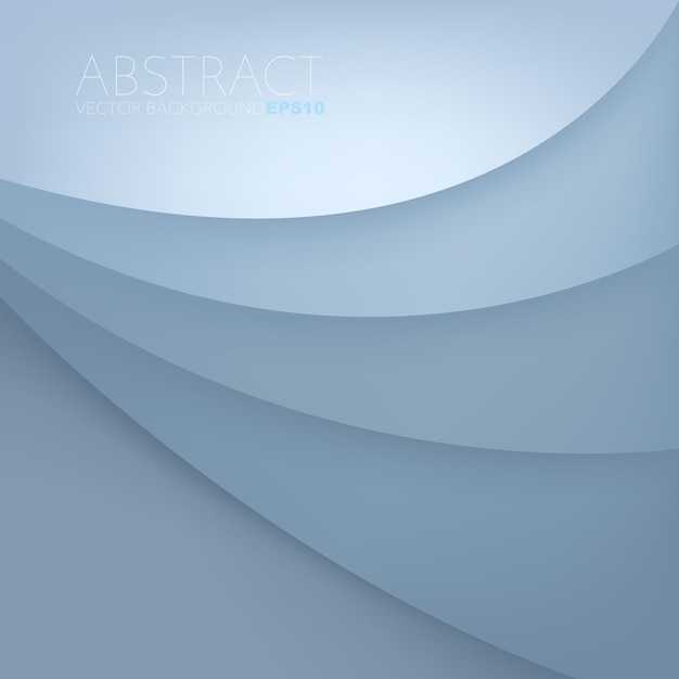 Blue graphic vector curve line overlap background for text and message design