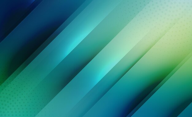 Blue Green Nature Vector Gradient Background Abstract