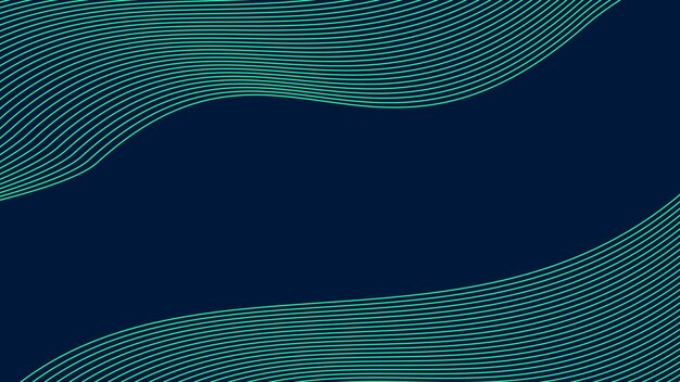 blue light curve lines abstract background vector image
