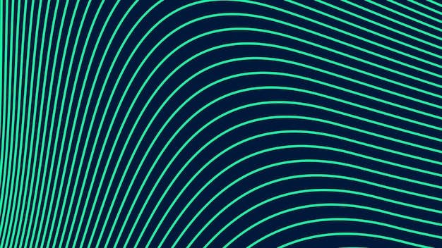 blue light curve lines abstract background vector image