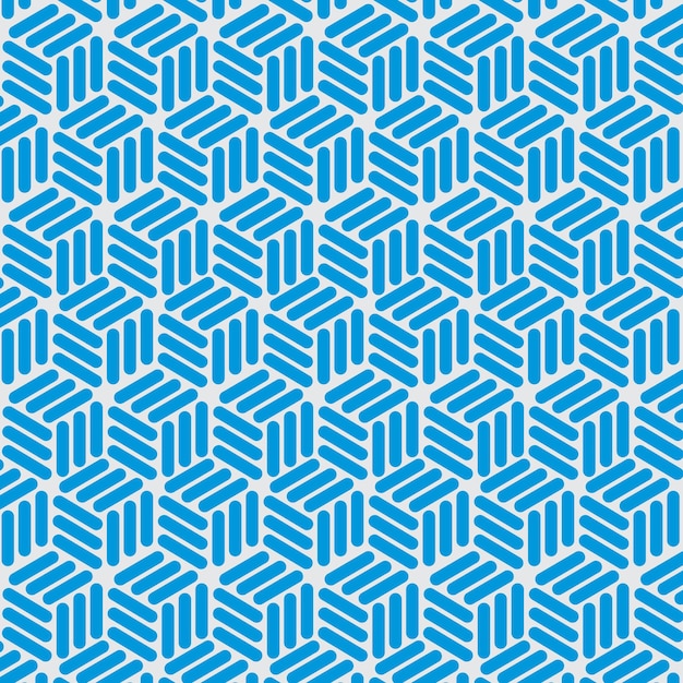 Blue lines seamless pattern