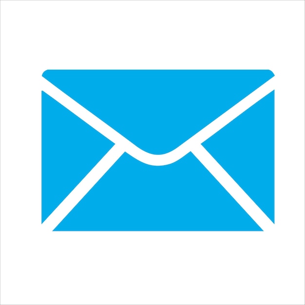 blue mail icon