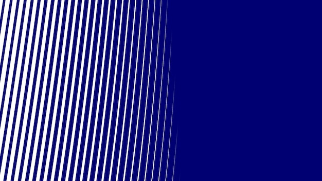 Blue oblique curved lines background vector image for backdrop or presentation