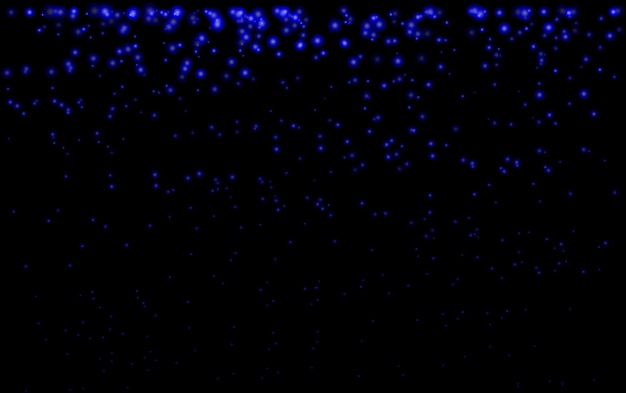 Blue particle effect set Cascading pink particles glowing dots and soft shimmering highlights create a magical and festive atmosphere ideal for decorative celebratory or dreamy designs