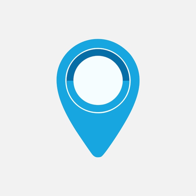 blue pin location