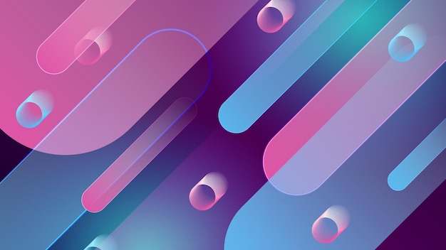 blue pink colorful abstract modern technology background design vector abstract graphic presentation design banner pattern background web template
