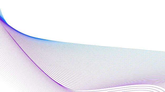 blue purple and white abstract line background with gradient color for backdrop or presentation