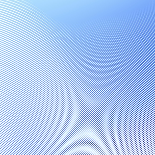 Blue stripes line pattern with gradient for fabric style