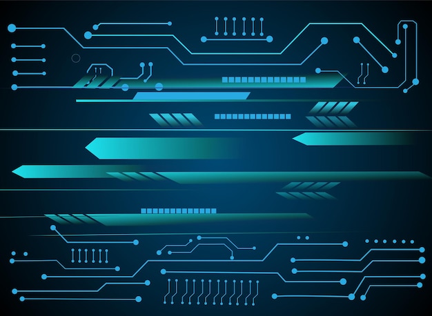 blue tone digital background