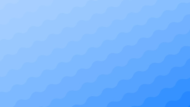 Blue wave abstract background with gradient for backdrop or presentation