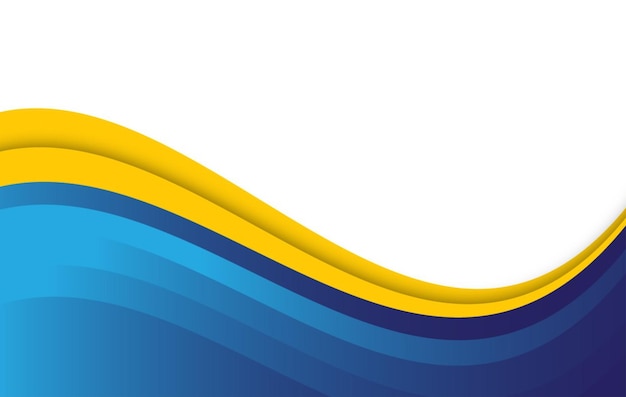 Blue wave banner