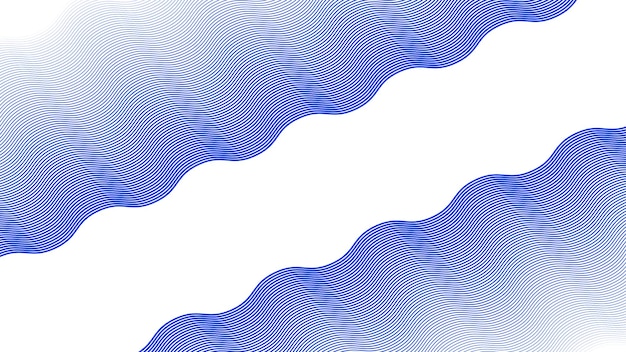 Blue wave line pattern abstract background for backdrop or presentation