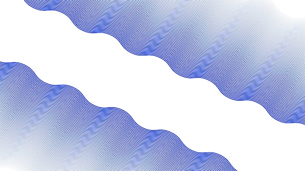 Blue wave line pattern abstract background for backdrop or presentation