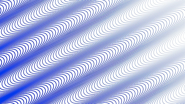 Blue wave line pattern abstract background for backdrop or presentation