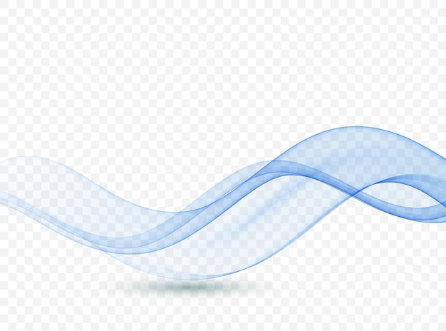 Blue wavy transparent gradient speed lines abstract wave Minimalistic web header wave
