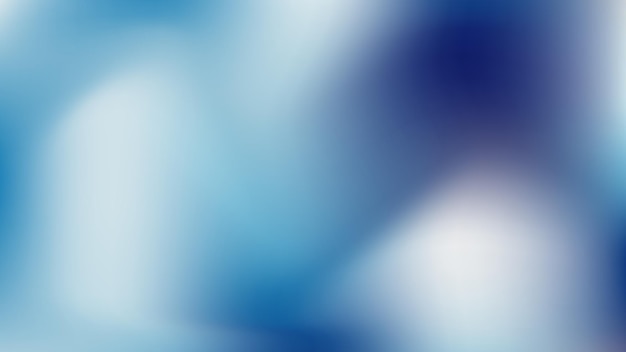 Blue White Soft Gradient
