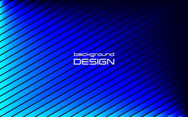 Blue with dark blue stripes background design Vector illustration