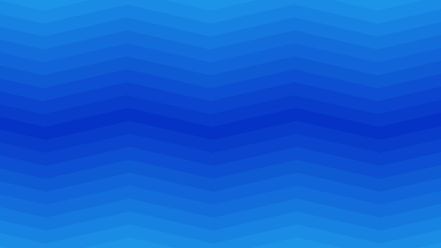 blue zig zag background with gradient for backdrop or presentation