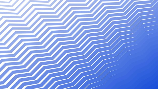 blue zig zag line seamless pattern vector background for modern design and decoration