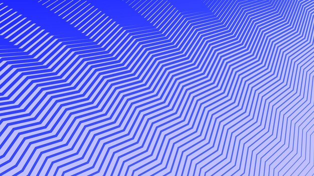 Blue zig zag pattern abstract background