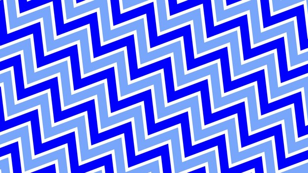 Blue zig zag pattern background vector image for backdrop or fabric style