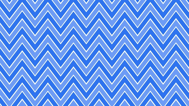 Blue zig zag pattern background vector image for backdrop or fabric style