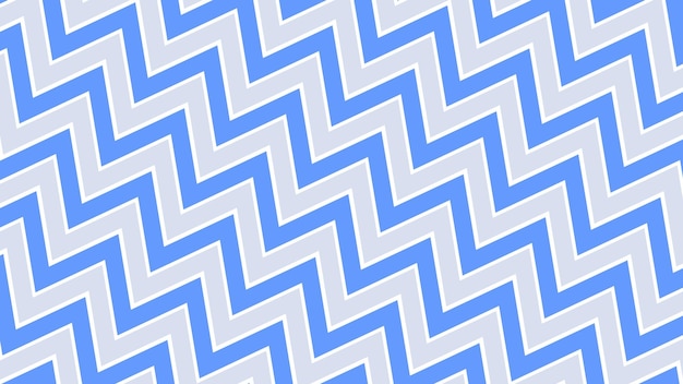 Blue zig zag pattern background vector image for backdrop or fabric style