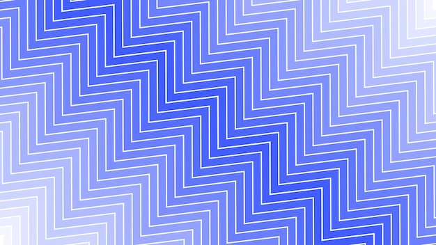 Blue zig zag pattern background vector image for backdrop or fabric style