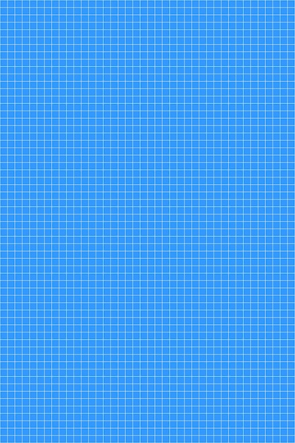 Blueprint grid worksheet background Checkeredpage layout for notebook memos office cutting