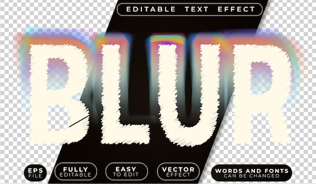 blur cd spectrum fully editable vector text file