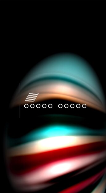 Blur color wave lines abstract background