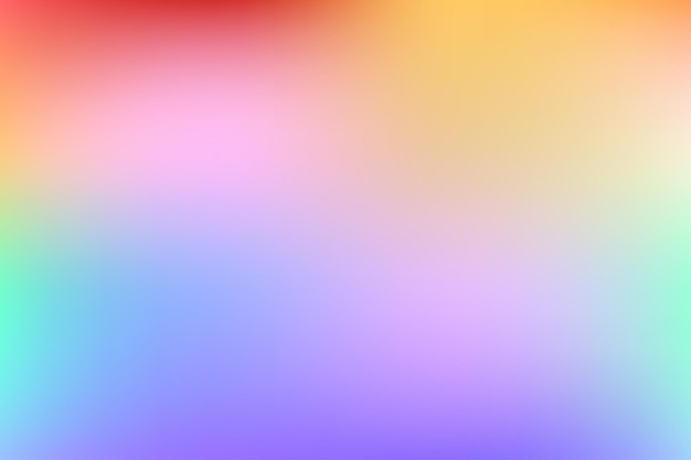 Blur vibrant gradient background