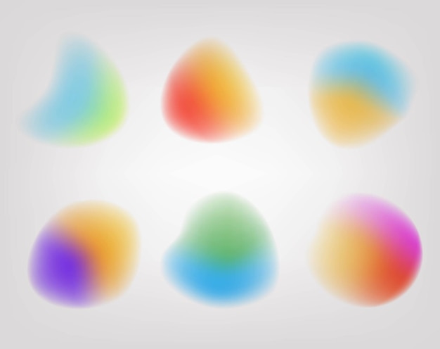 blurred ball with grey background
