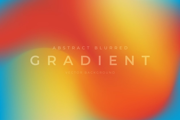 blurred gradient abstract background sunshine orange summer