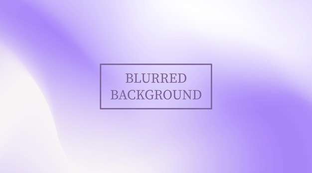 Blurred gradient background